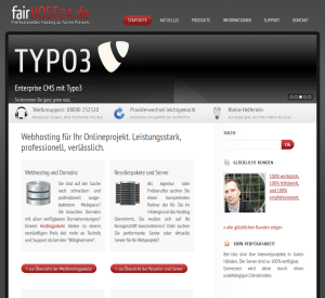 Webhosting bei fairHOST24.de